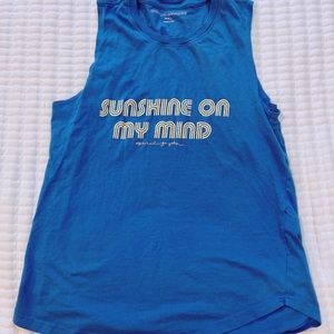 “Sunshine on my mind” tank top